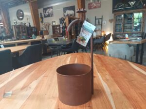 CACHE POT GM ROBINET EFFET ROUILLE