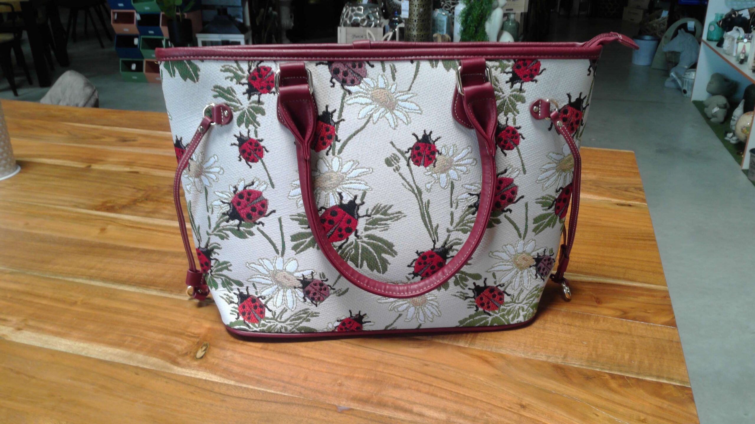 SAC CABAS COCCINELLES - ANNEXE MEUBLE & DECO