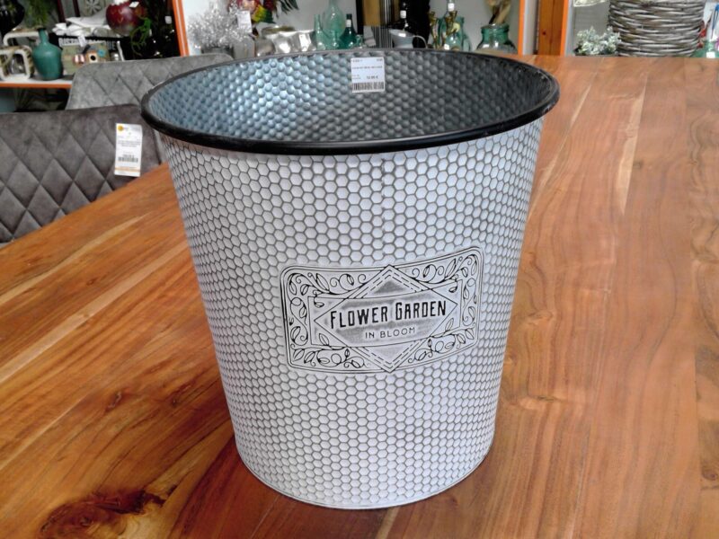 CACHE POT MÉTAL GM H.30CM