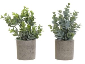 PLANTE ARTIFICIELLE DIFFÉRENTS MODÈLES H.24CM ANNEXE MEUBLE & DECO