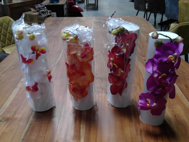 ORCHIDÉE APPLIQUE OU A POSER DIFFÉRENTS COLORIS