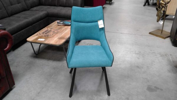 CHAISE TURQUOISE OUVERTURE DOS ( ZONE 7) ANNEXE MEUBLE & DECO