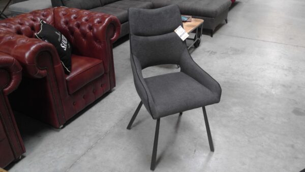 CHAISE GRIS ANTHRACITE OUVERTURE DOS  (ZONE 7 ) ANNEXE MEUBLE & DECO