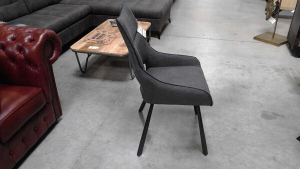 CHAISE GRIS ANTHRACITE OUVERTURE DOS  (ZONE 7 ) ANNEXE MEUBLE & DECO