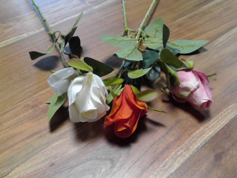 ROSE DIFF. COLORIS H.65CM
