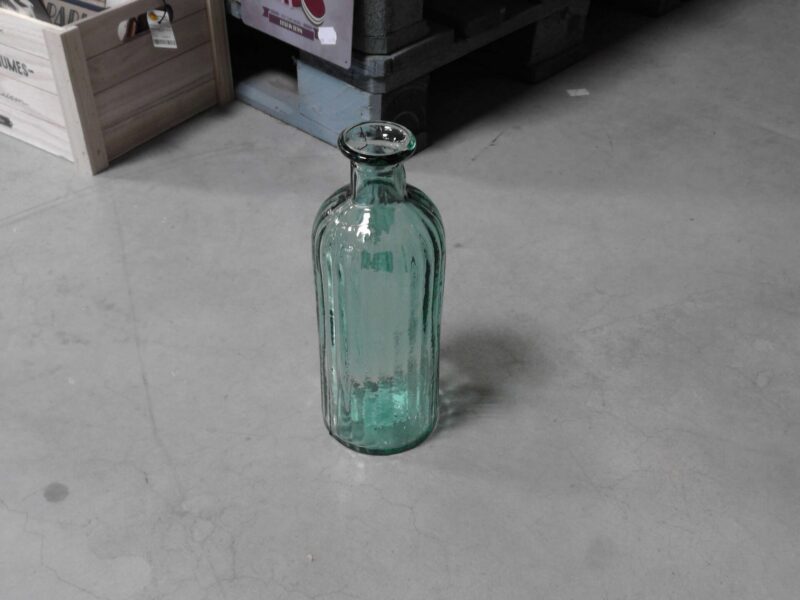 VASE COLONNE SAHARA 1.5L VERRE RECYCLÉ H.28CM