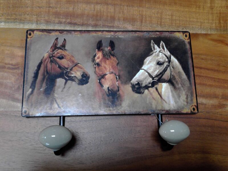 PATERE 2 CROCHETS CHEVAUX