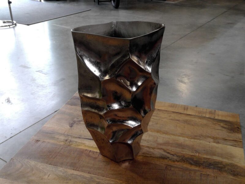 VASE GM COLORIS CHROME H.44CM