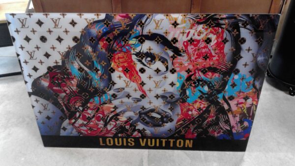 TABLEAU LOUIS VUITTON PLEXI 120X80CM -DESTOCKAGE