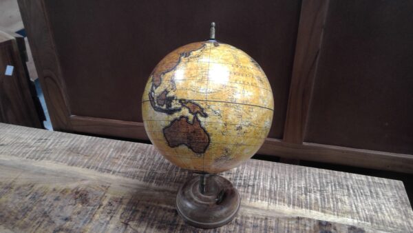 GLOBE TERRESTRE STYLE VINTAGE H.37CM