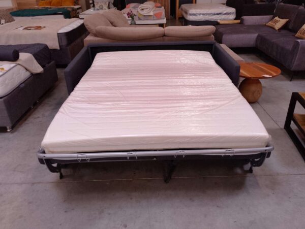 CANAPÉ RAPIDO VENLO 3 PLACES COLORIS GRIS FONCÉ - MATELAS 13CM – Image 2
