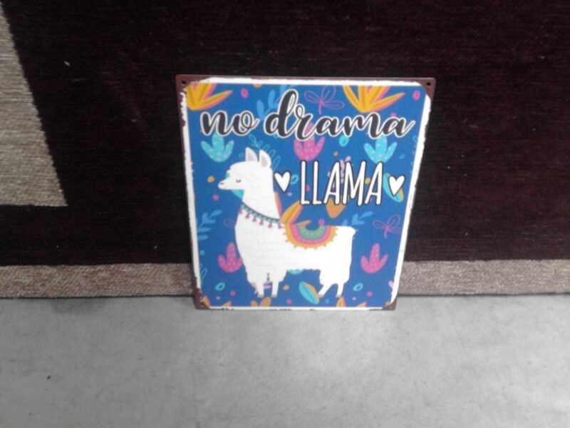 PLAQUE METAL PM 20X25 LAMA