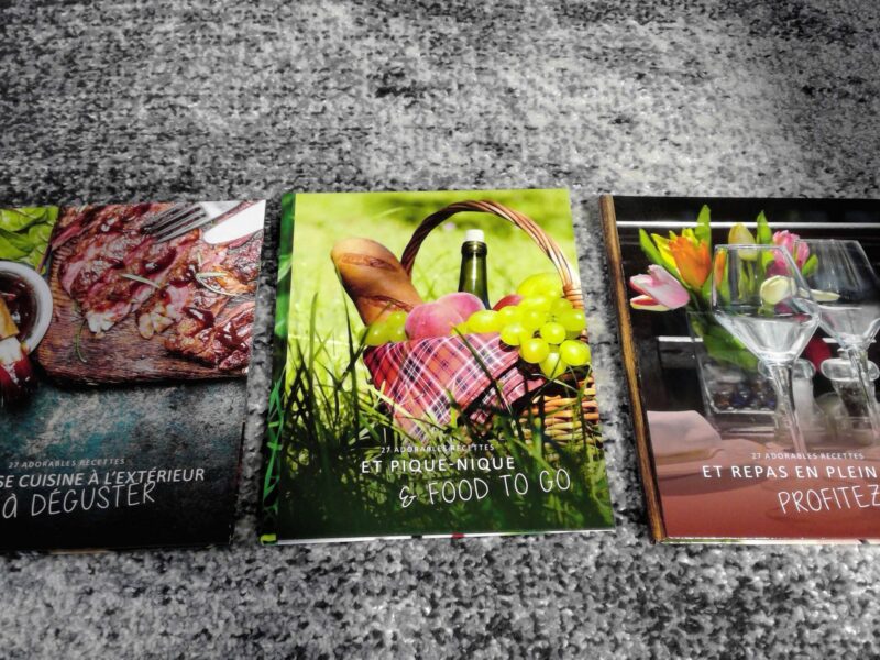 LIVRE DE CUISINE 27 RECETTES - DIFFÉRENTS MODÈLES