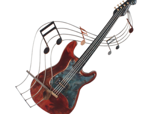 DECORATION METAL GUITARE – DESTOCKAGE ANNEXE MEUBLE & DECO