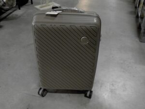 VALISE PM CHAMPAGNE – 100% POLYPROPYLÈNE – DOUBLE ROULETTES ANNEXE MEUBLE & DECO