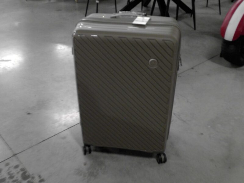 VALISE GM CHAMPAGNE - 100% POLYPROPYLÈNE - DOUBLE ROULETTES