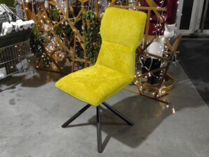 CHAISE 1780 – COLORIS JAUNE – DESTOCKAGE ANNEXE MEUBLE & DECO