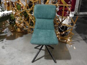 CHAISE 1780 – COLORIS TURQUOISE – DESTOCKAGE ANNEXE MEUBLE & DECO