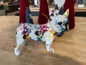 BOULEDOGUE BLANC – MULTICOLORE ANNEXE MEUBLE & DECO