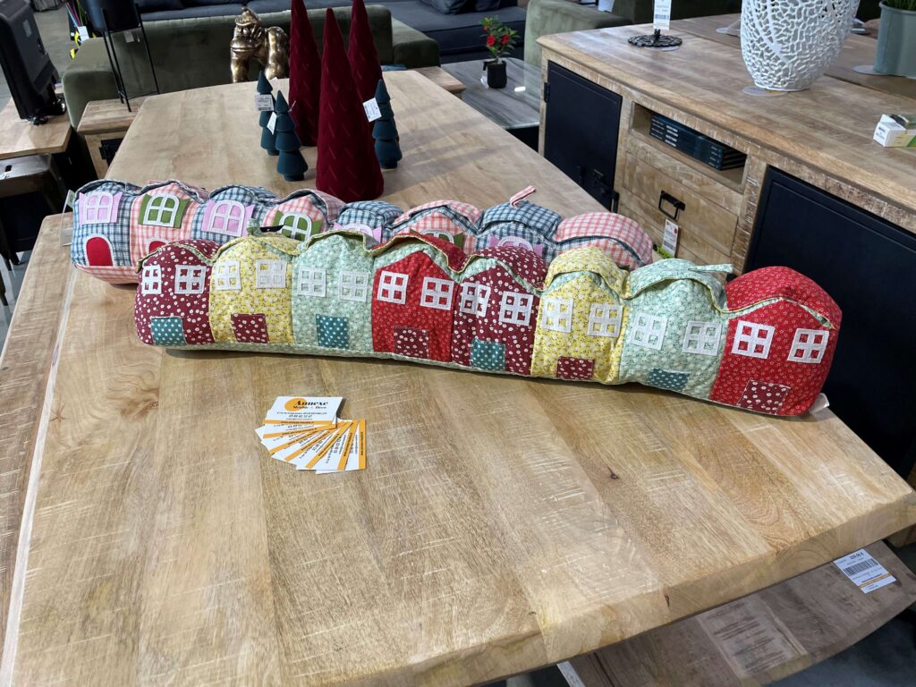 BOUDIN DE PORTE MAISONS MULTICOLORES - DIFFÉRENTS MODÈLES