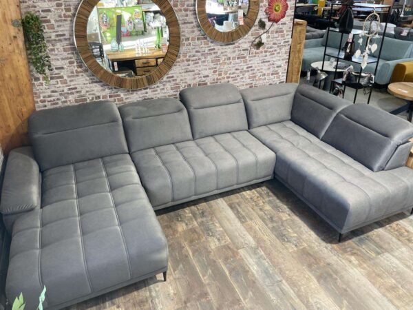 CANAPE PANO. FOCUS XL PARTIE CENTRALE ELEC. AVANCE RECULE DESTOCK – Image 3