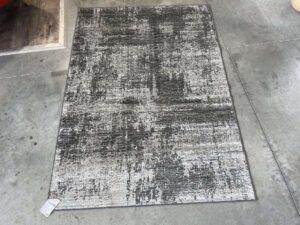 TAPIS DECOR CASUAL COLORIS GRIS ARDOISE 120X170CM -DESTOCKAGE