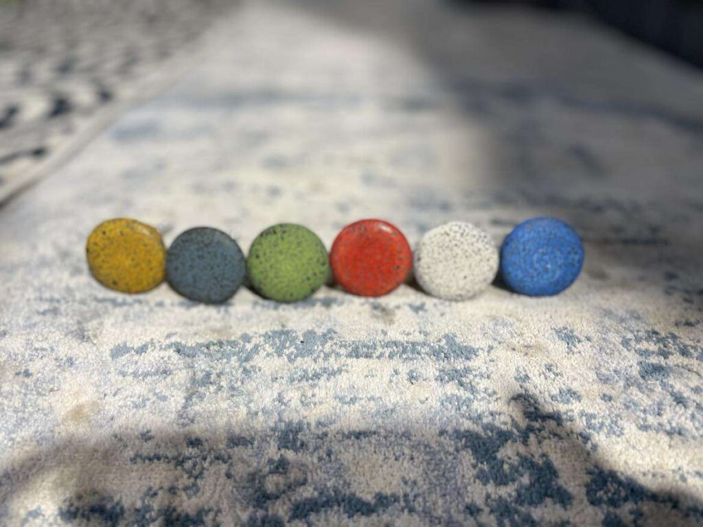 POIGNÉE EN GRÈS - DIFFÉRENTS COLORIS