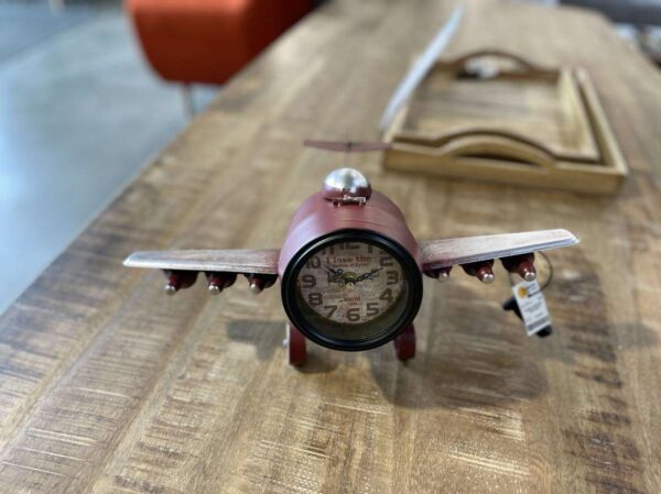 HORLOGE À POSER AVION – DIFFÉRENTS MODÈLES – DESTOCKAGE ANNEXE MEUBLE & DECO