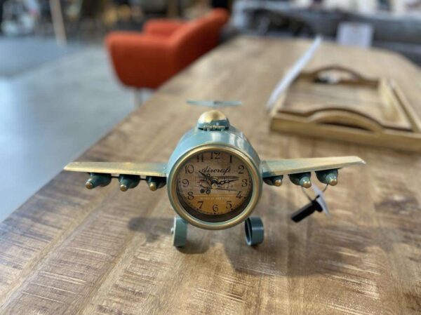 HORLOGE À POSER AVION – DIFFÉRENTS MODÈLES – DESTOCKAGE ANNEXE MEUBLE & DECO