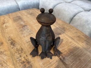 GRENOUILLE EN METAL EXTERIEUR OU INTERIEUR ANNEXE MEUBLE & DECO