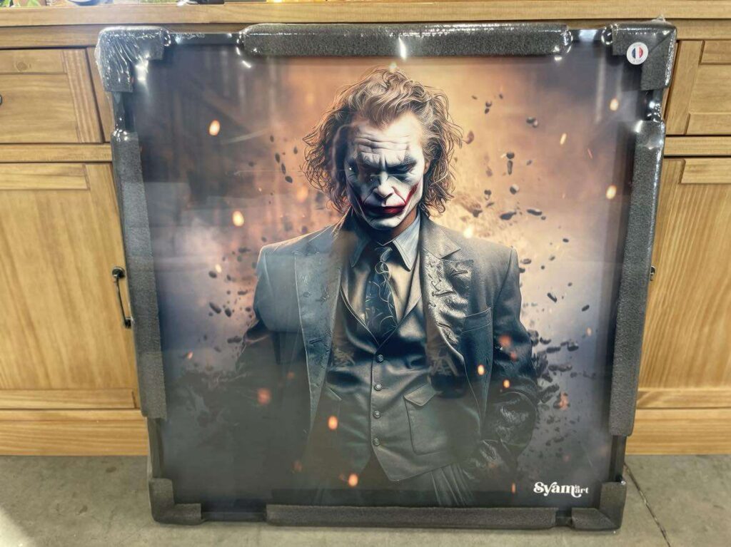 TABLEAU JOKER 80X80CM BRADFORD