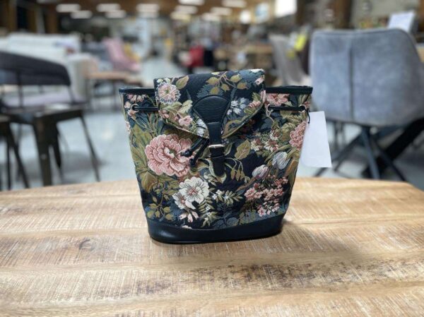 SAC A DOS MOTIF FLEURS ANNEXE MEUBLE & DECO