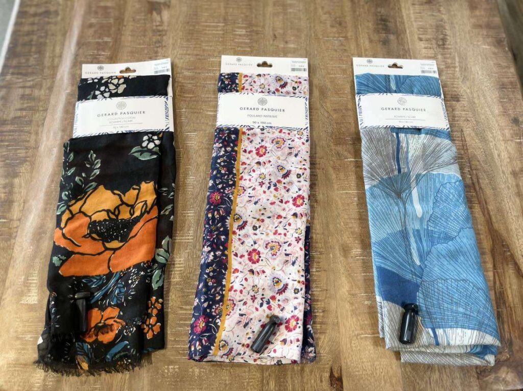 FOULARD 90X180CM GERARD PASQUIER - DIFF. MODELES
