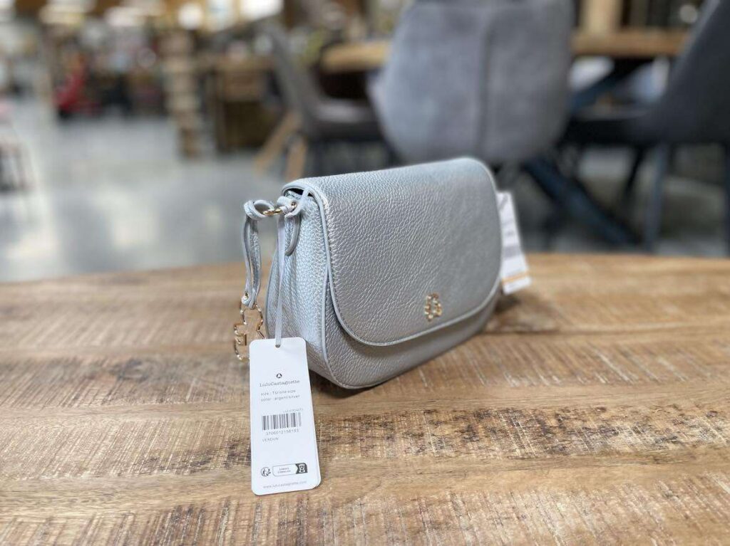 SAC BANDOULIERE LULU CASTAGNETTE ARGENTE