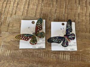 BROCHE PAPILLON – DIFFÉRENTS MODÈLES ANNEXE MEUBLE & DECO