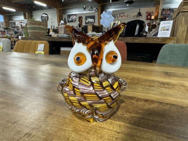 HIBOU EN VERRE STYLE MURANO ANNEXE MEUBLE & DECO