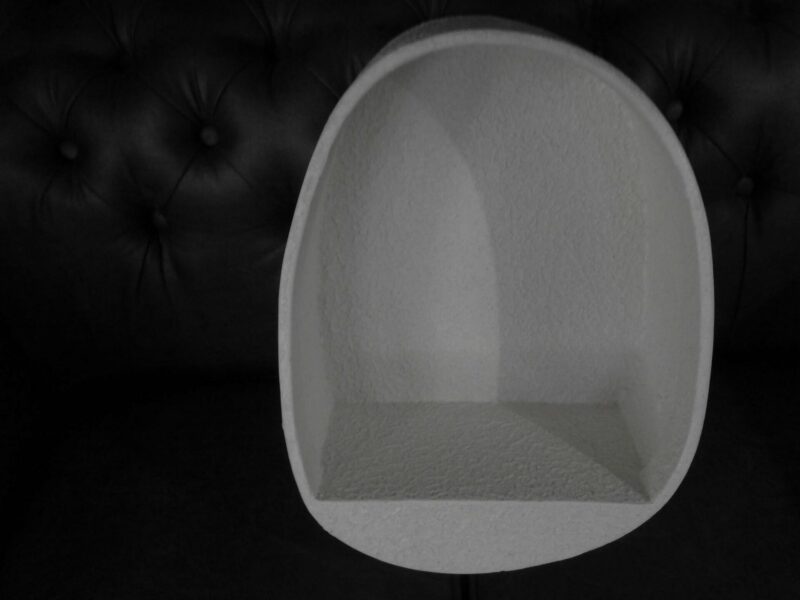 ÉTAGÈRE MM EN MARBRE COMPOSITE BLANC