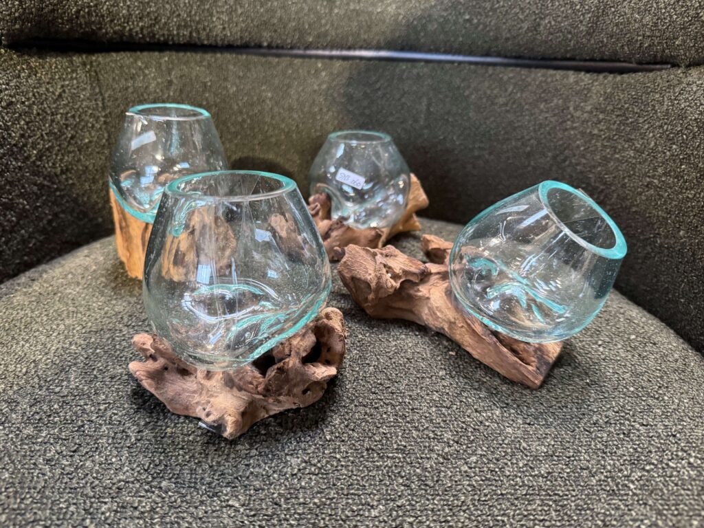 VASE RACINE DE TECK 8CM (STB060)