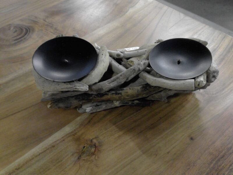 BOUGEOIR BOIS FLOTTÉ (USA039)