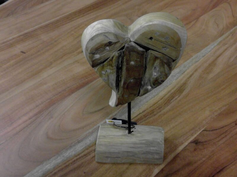 COEUR EN TECK 30CM (VIR050B)