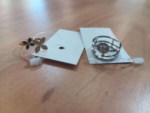 BAGUE FLEURS OU ARBRE DE VIE ACIER INOXYDABLE