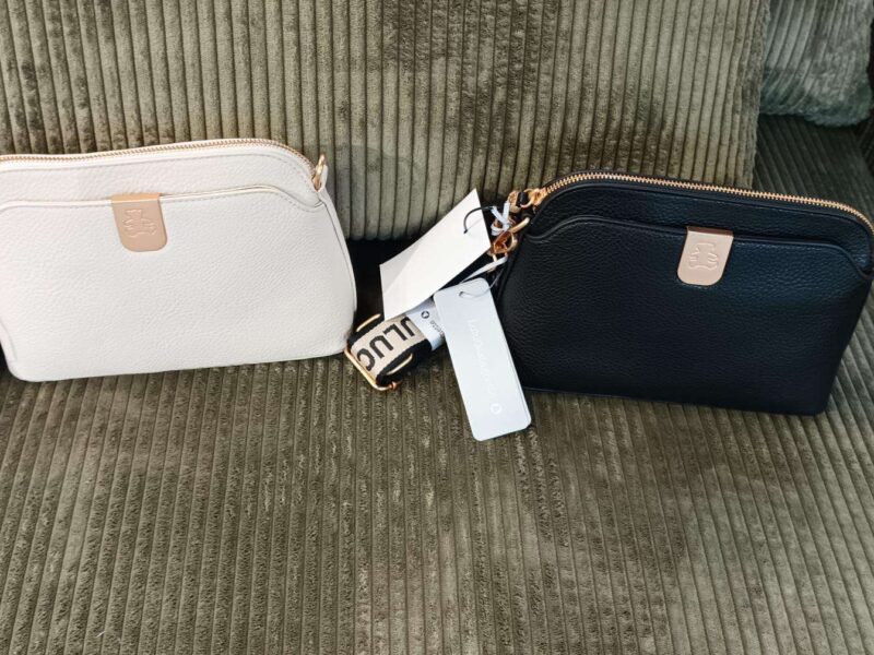 SAC A MAIN  PM AVEC BANDOULIERE VANINA LULU CASTAGNETTE DIFF. COLORIS