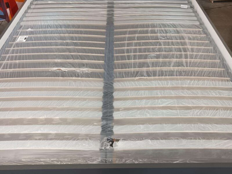 SOMMIER À LATTES RENFORTS LOMBAIRES 160X200CM