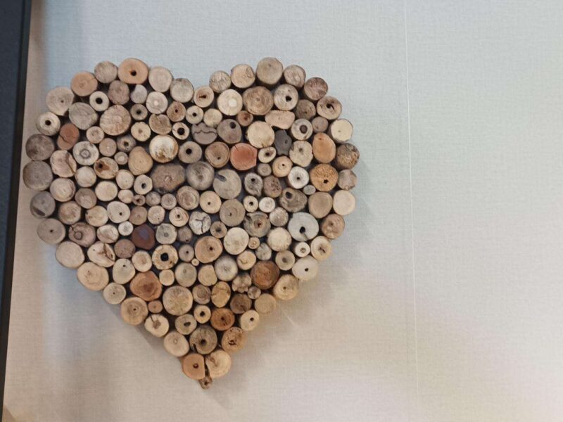 COEUR EN BOIS FLOTTÉ PM