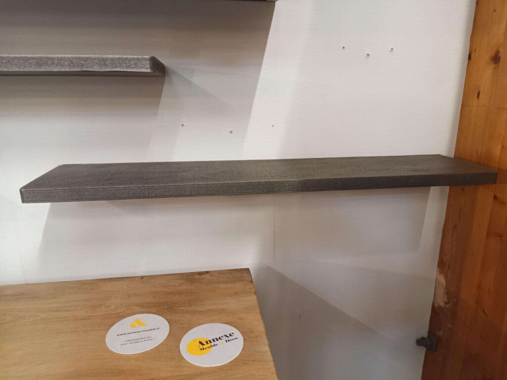 ETAGÈRE MURALE STYLE BETON MM - 90CM - DESTOCK