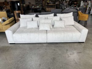 CANAPÉ BOREALE BEIGE - CONVERTIBLE - MULTI COUSSINS - DESTOCK EXPO