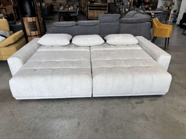 CANAPÉ BOREALE BEIGE - CONVERTIBLE - MULTI COUSSINS - DESTOCK EXPO – Image 3