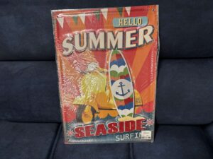 PLAQUE MÉTAL RELIEF - SUMMER 30X40CM