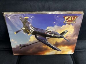 PLAQUE MÉTAL 20X30CM - AVION