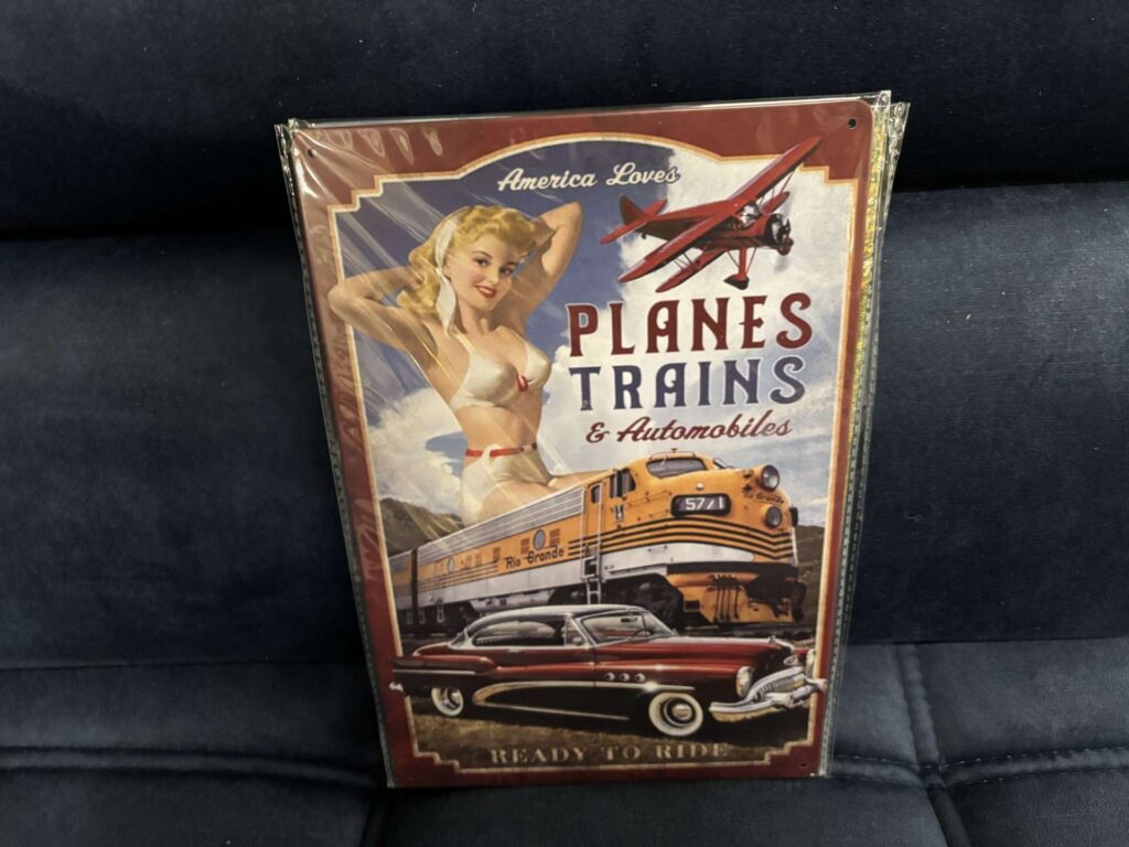 PLAQUE MÉTAL 20X30CM - MULTI TRANSPORT